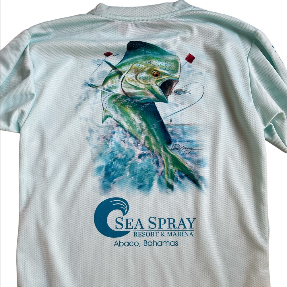 Sea Spray resort and Marina long sleeve shirt size XS
